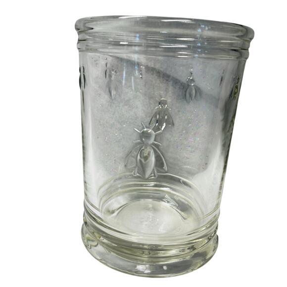La Rochere Utensil Holder Bee Collection Clear Glass Discontinued - Picture 1 of 6